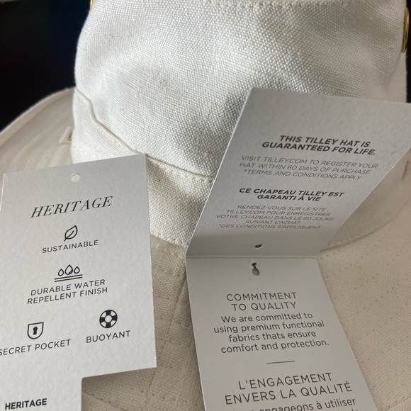 Tilley Summer Hemp Hat - Picture 4 of 4